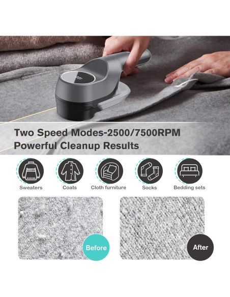 Raspador de Tela Bubbacare LED 9W 2 Velocidades Portátil Raspador de Tela Bubbacare LED 9W 2 Velocidades Portátil