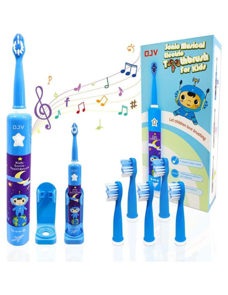 Cepillo de Dientes Eléctrico Musical OJV 8620 para Niños 3-14 Años Cepillo de Dientes Eléctrico Musical OJV 8620 para Niños 3-14 Años