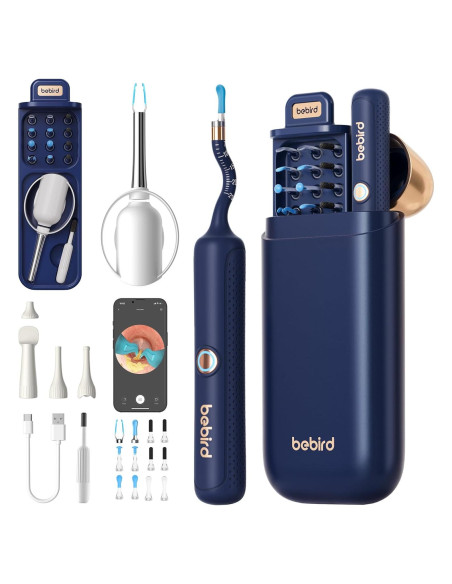 Bebird Earsight Plus Kit Limpieza Oídos Cámara HD 13,4 cm Bebird Earsight Plus Kit Limpieza Oídos Cámara HD 13,4 cm