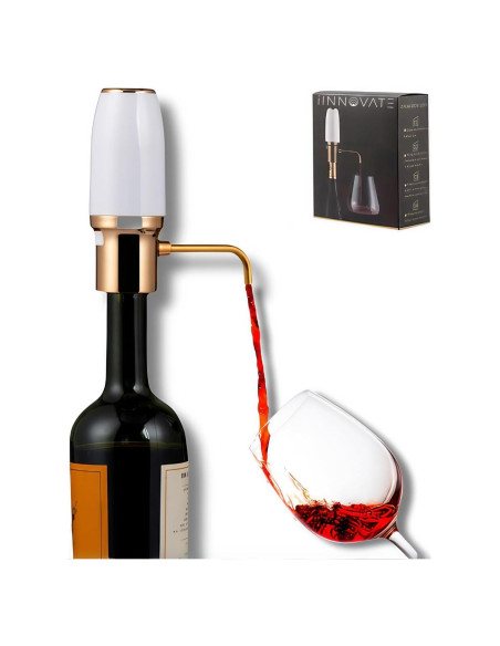 Aerador de Vino Eléctrico iInnovate Recargable 209g Aerador de Vino Eléctrico iInnovate Recargable 209g