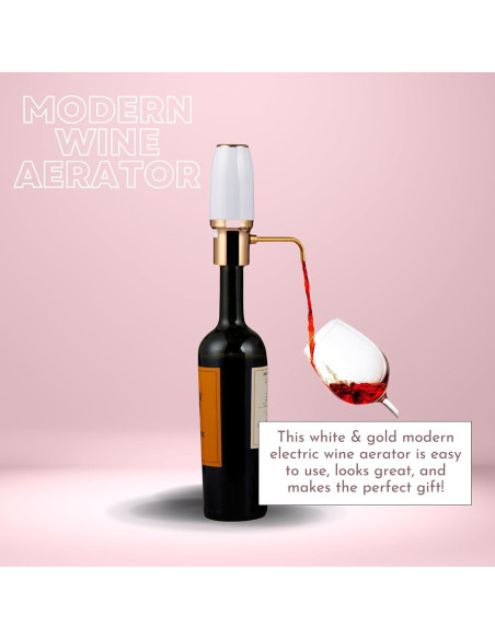 Aerador de Vino Eléctrico iInnovate Recargable 209g Aerador de Vino Eléctrico iInnovate Recargable 209g