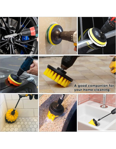 Juego de 48 Accesorios de Limpieza ETOUPA para Taladro