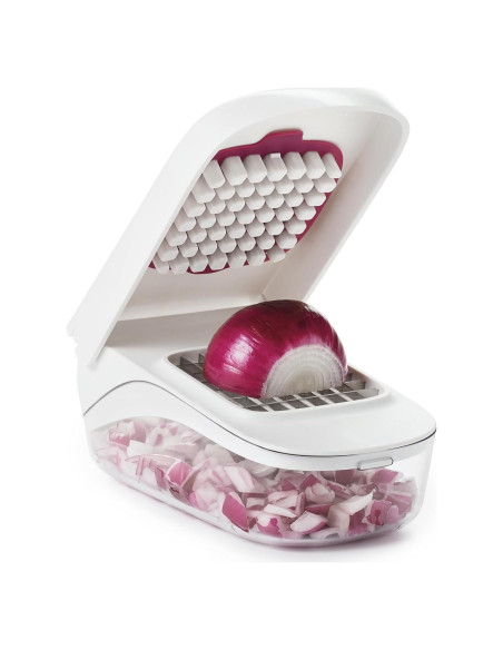 Picador de Verduras OXO Good Grips 590 ml Blanco Manual Picador de Verduras OXO Good Grips 590 ml Blanco Manual