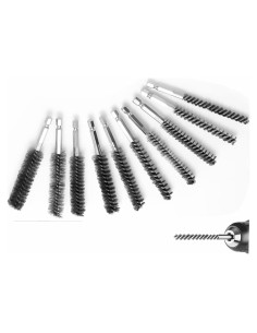 Juego de Cepillos de Alambre MIKILIKIEN para Taladro 10 Pzs
