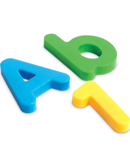 Juego de Letras y Números Magnéticos Jumbo Learning Resources - 116 Piezas Juego de Letras y Números Magnéticos Jumbo Learning Resources - 116 Piezas