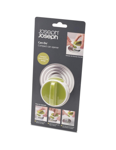 Abrebotellas Manual Compacto Joseph Joseph Can-Do Verde