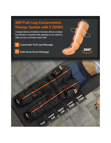 Botas de Compresión Profesional Xiamen Healthpal Medianas