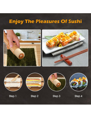 Sushi Bazooka Upoomart Kit Completo para Hacer Sushi Casero