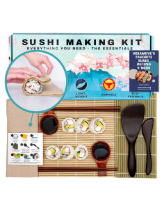 Kit de Sushi HEKAMOVE 10 Piezas Ecológico para Principiantes