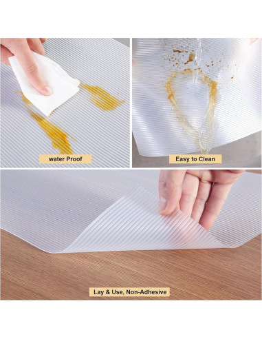 Forro de Estante Antideslizante TEZZ 30 cm x 610 cm