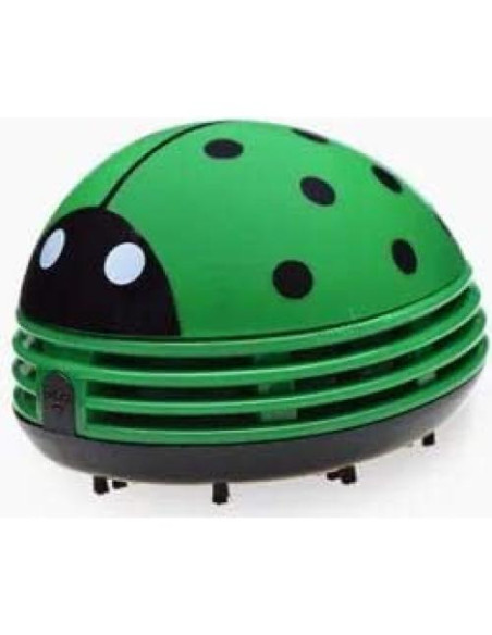 Aspiradora de Mano Portátil Aliotech Mariquita Verde 156g Aspiradora de Mano Portátil Aliotech Mariquita Verde 156g