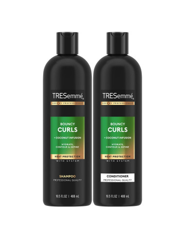 TRESemm Shampoo y Acondicionador Rizos Saltarines 466g