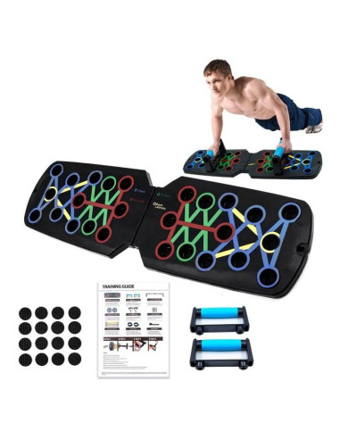 Tabla de Flexiones Welsteepse Portátil para Entrenamiento Completo