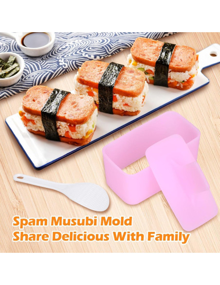 Kit de Molde Onigiri 6 en 1 Upoomart para Sushi Kit de Molde Onigiri 6 en 1 Upoomart para Sushi