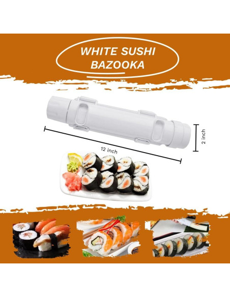 Kit de Moldes para Hacer Sushi Bazooka Sheriffdrink DIY Kit de Moldes para Hacer Sushi Bazooka Sheriffdrink DIY