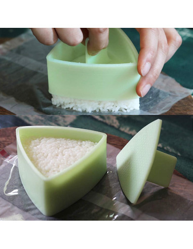 Molde de arroz triangular Cabilock, antiadherente 8.5 cm