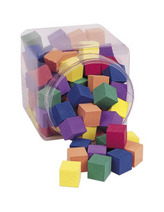 Set de 102 Cubos de Color Suave Recursos de Aprendizaje 2.54 cm 2