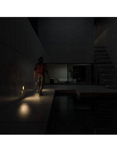 Luces Nocturnas LED MAZ-TEK con Sensor de Movimiento - 2 Pzas