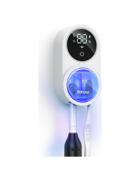 Limpiador de Cepillos de Dientes Bitvae con Soporte LED Limpiador de Cepillos de Dientes Bitvae con Soporte LED