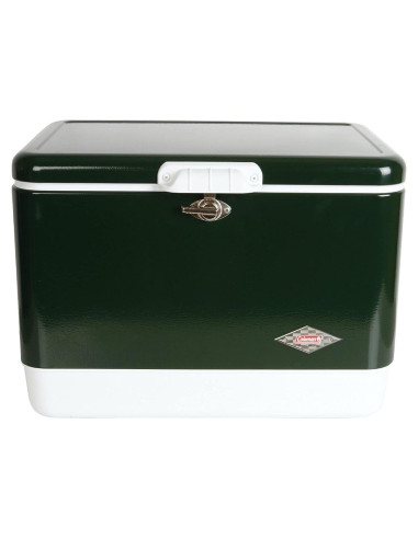 Cooler Coleman 54 Cuartos Acero Inoxidable para Camping