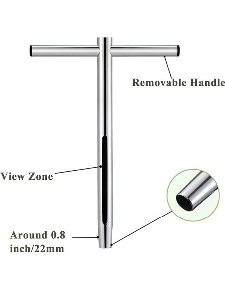 Sonda de Muestreo de Suelo Rtreehouse 30 cm con Mango T Sonda de Muestreo de Suelo Rtreehouse 30 cm con Mango T