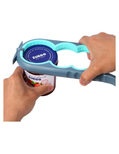 Abridor de frascos manual Wolnivi para manos débiles 22x8.8 cm