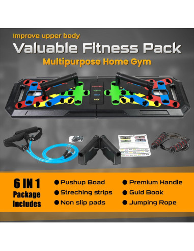 Tablero de Flexiones 20-en-1 ChoiceCart con Accesorios