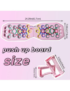 Tabla de Flexiones Rosa MAORISLX 28 en 1 para Mujeres 2