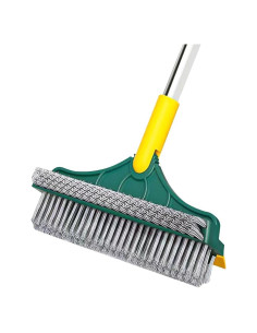 Cepillo de Piso 2 en 1 HZACHYX con Mango Largo y Raspador