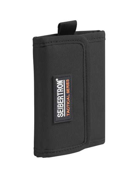 Cartera RFID Seibertron Tactical 2.0 Negra Resistente Cartera RFID Seibertron Tactical 2.0 Negra Resistente