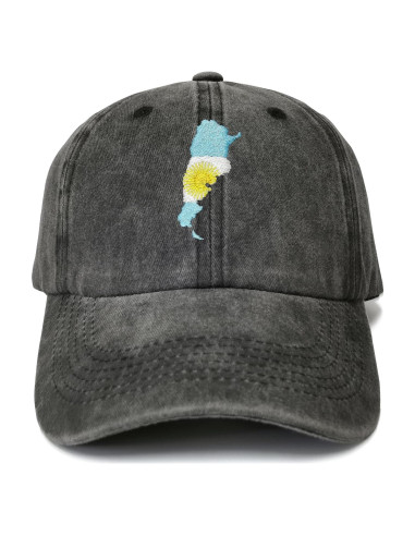 Gorra de Papá Bandera Argentina Shenbors - Ajustable Unisex