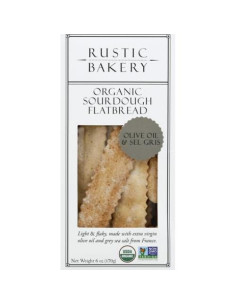 Pan plano de masa madre Rustic Bakery 170 g aceite oliva 2