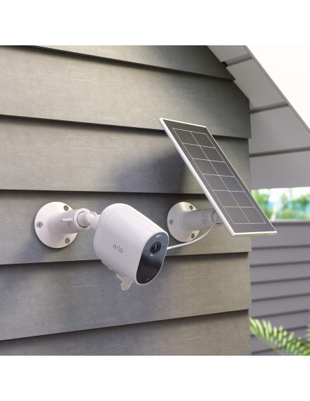 Cargador Solar Arlo Esencial - Resistente a la Intemperie, 2.44m Cargador Solar Arlo Esencial - Resistente a la Intemperie, 2.44m