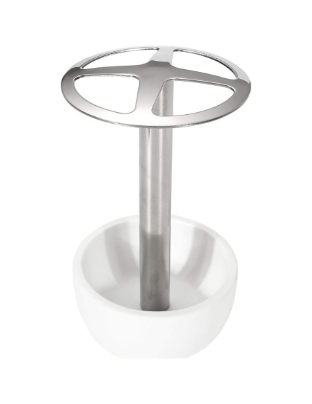 Soporte para Cepillos de Dientes CozyCabin Acero Inoxidable Blanco Soporte para Cepillos de Dientes CozyCabin Acero Inoxidable Blanco