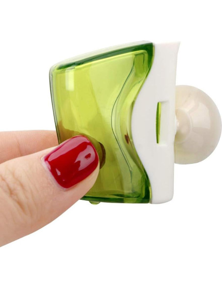 Estuche para cepillo de dientes Ergonflow 3 piezas con ventosa Estuche para cepillo de dientes Ergonflow 3 piezas con ventosa