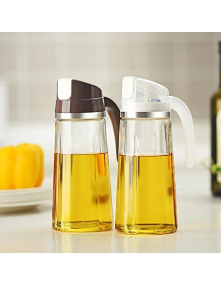 Dispensador de Aceite Marbrasse 600ml Vidrio Automático Dispensador de Aceite Marbrasse 600ml Vidrio Automático