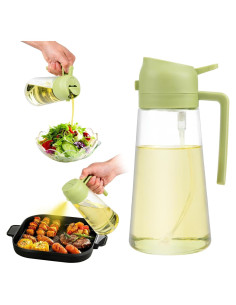 Rociador de Aceite AStablizeA 470ml Reutilizable Verde