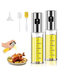 Rociador de Aceite Reutilizable Genérico 100ml - 2 Piezas