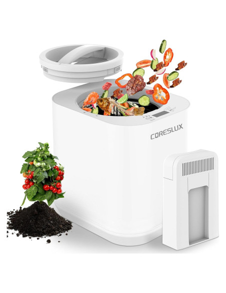 Compostador Eléctrico CORESLUX 3.5L para Cocina y Jardín Compostador Eléctrico CORESLUX 3.5L para Cocina y Jardín