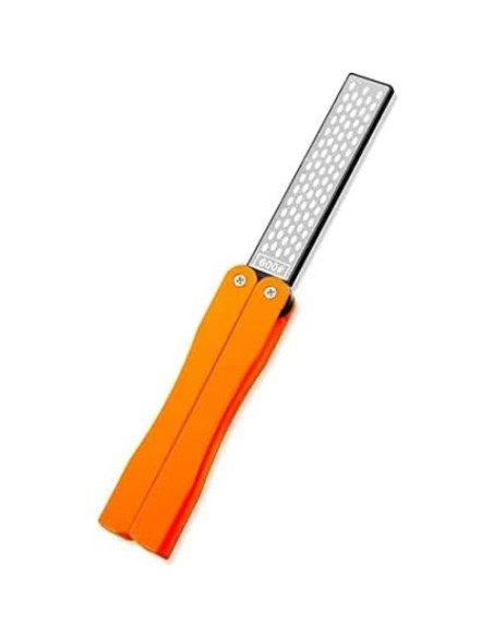 Afilador de cuchillos OSFTBVT Doble Cara Plegable Naranja Afilador de cuchillos OSFTBVT Doble Cara Plegable Naranja