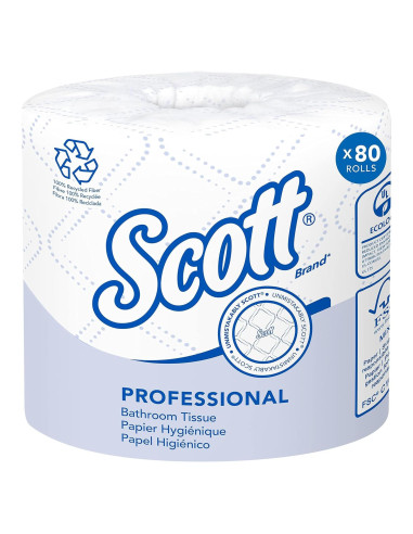 Papel Higiénico Scott Profesional 100% Reciclado 80 Rollos