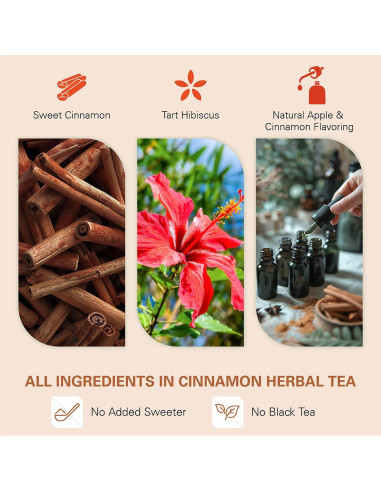 Té de Hierbas Manzana y Canela WT WEETEE 60 Cuentos Sin Cafeína