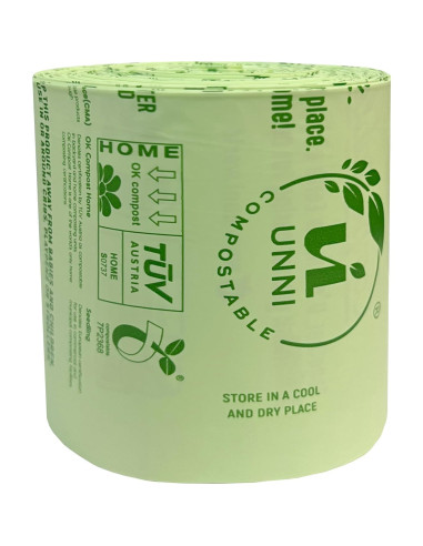 Bolsas Compostables UNNI 2.6 Galones 100 Unidades Extra Gruesas