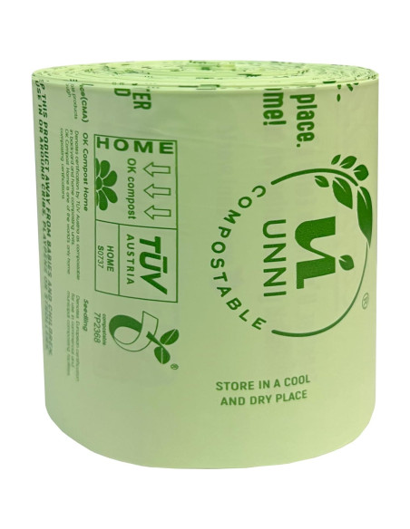 Bolsas Compostables UNNI 2.6 Galones 100 Unidades Extra Gruesas Bolsas Compostables UNNI 2.6 Galones 100 Unidades Extra Gruesas