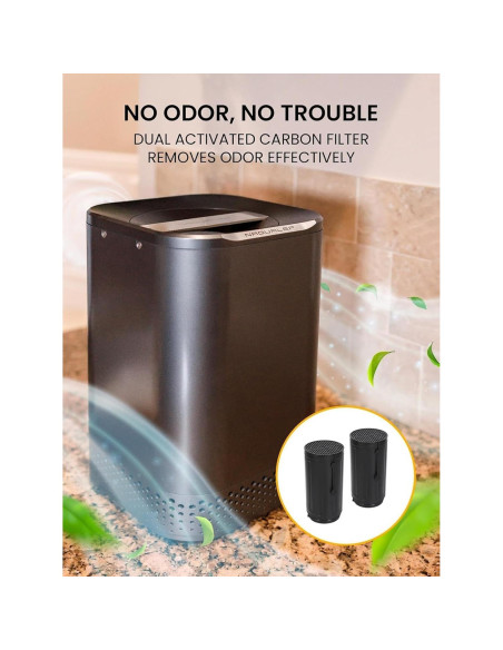 Compostador Eléctrico Nagual 6.6L Sin Olores y Silencioso Compostador Eléctrico Nagual 6.6L Sin Olores y Silencioso