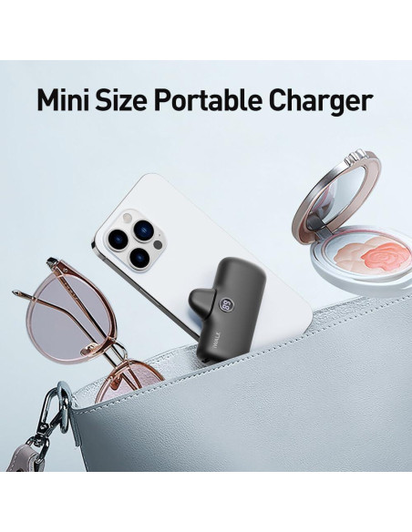 Cargador Portátil iWALK USB-C 20W 4800mAh para iPhone 15/16 Cargador Portátil iWALK USB-C 20W 4800mAh para iPhone 15/16