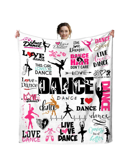 Manta de Franela JEBROWN para Danza 127x102cm Suave y Ligera Manta de Franela JEBROWN para Danza 127x102cm Suave y Ligera