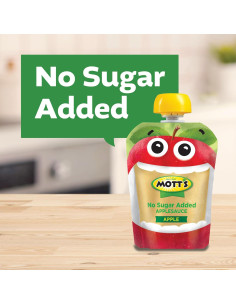 Puré de Manzana Mott's Sin Azúcar 20 Paquetes 90.72g 2