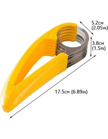 Cortador Manual de Alimentos WsjiaboFux Acero Inoxidable Amarillo Cortador Manual de Alimentos WsjiaboFux Acero Inoxidable Amarillo