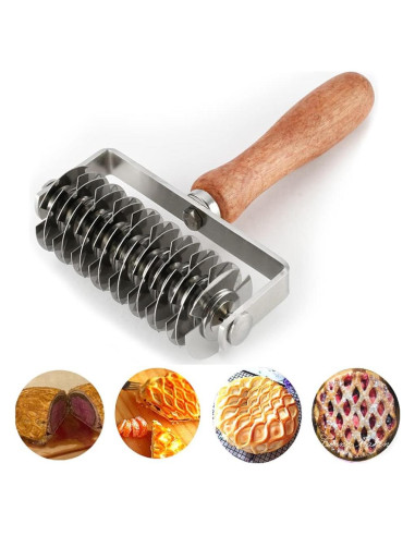 Cortador de Rejilla para Pastelería VINMEN Acero Inoxidable